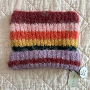 Sincerely Jules Multicolor Striped Knit Hat